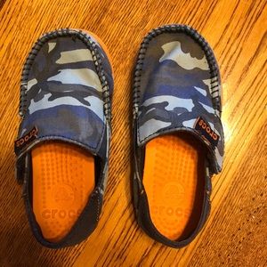 Kids slip on Crocs
